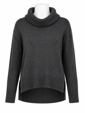 Size S Bartolini Women’s Italian Wool Cashmere‎ Blend Cowl Neck Sweater